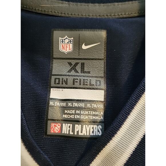 Nike Cole Beasley Dallas Cowboys NFL Football Jersey XL 18-20 Boys - Picture 5 of 8